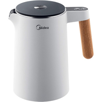 Чайник с настройкой температуры 1,5 литра, 2200 Вт белый Midea