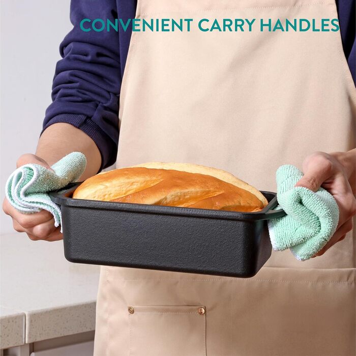 Чавунна форма для випікання хліба 26 см Navaris