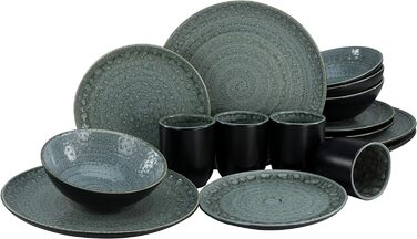 Набір посуду на 4 персони, 16 предметів, Villa Romana Creatable