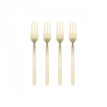 Набір вилок для торта, 4 предмети, золотисті Stella Blomus