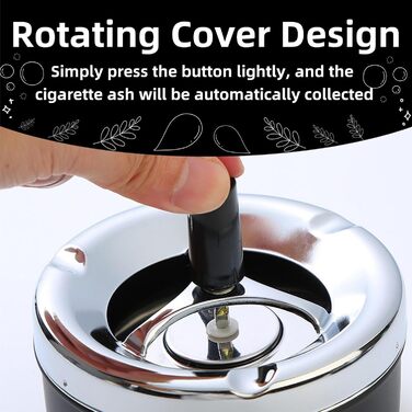 Обертова попільничка для сигарет Liekadijiae