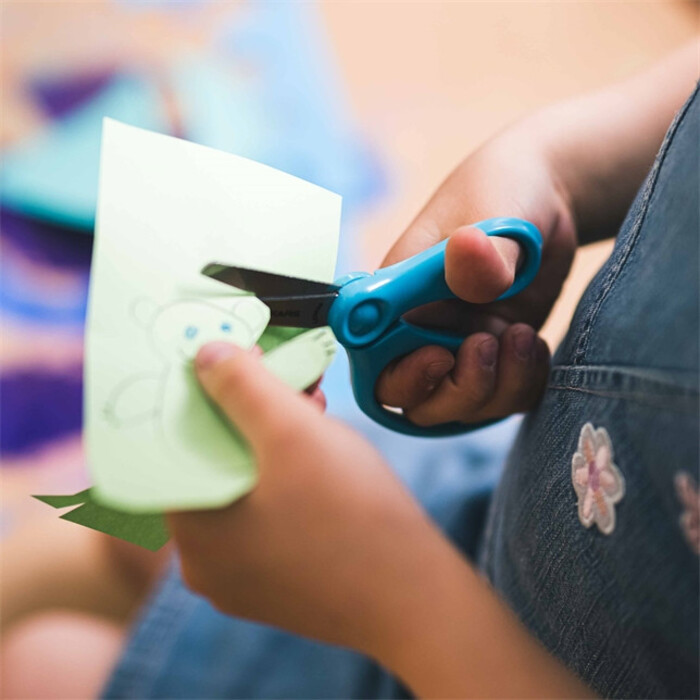 Ножницы детские Fiskars 13 см, бирюзовые (1064072)