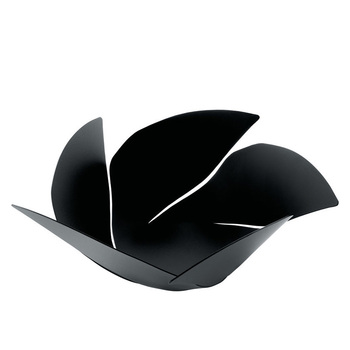 Блюдо для фруктів 29х11х29 см чорне Twist again Alessi