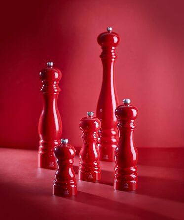 Попередньо встановлених шліфувальних приладів - Виготовлений з деревини, сертифікованої PEFC - Французьке ноу-хау - Кольори (перцевий млин, червоний лакований Passion), 22