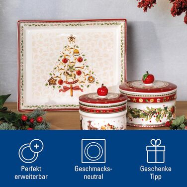 Блюдо сервировочное, маленькое 27 x 22 см Winter Bakery Delight Villeroy & Boch