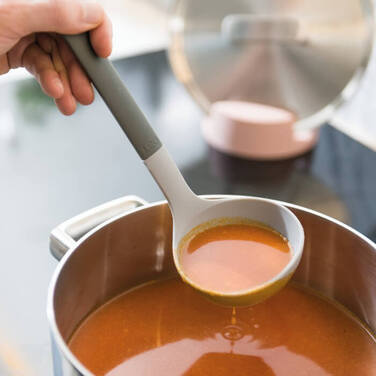 Ополоник LEO, сірий, 31,5 см