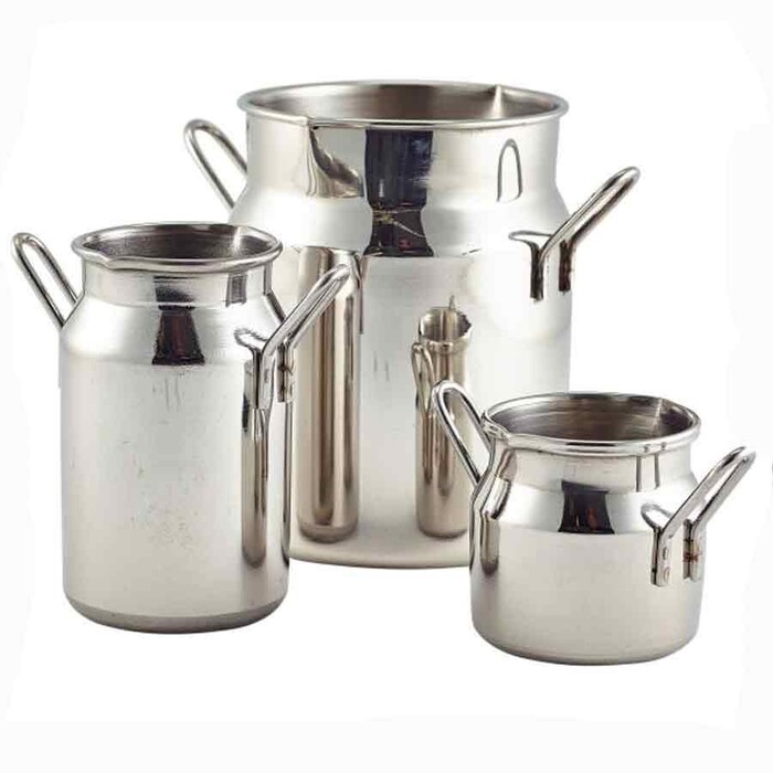 Молочник, мини-бидон 70 мл, нержавеющая стальGenWare