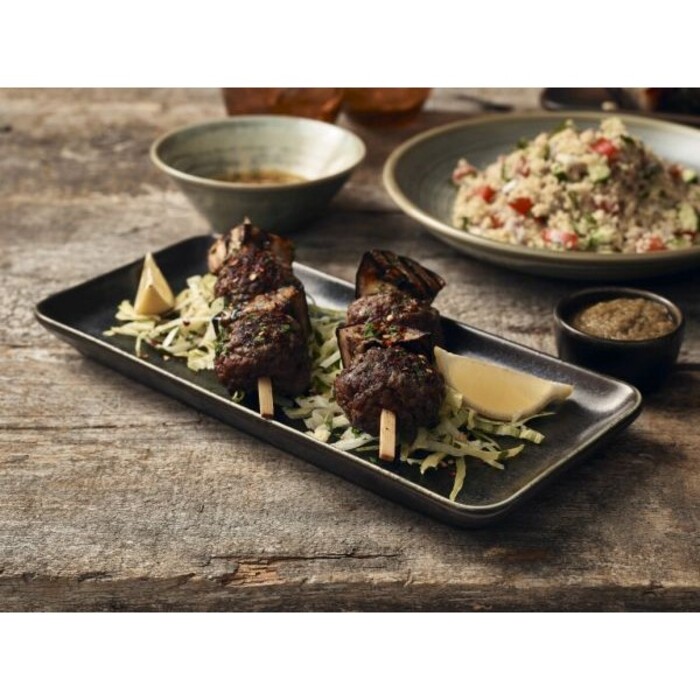 Страва прямокутна 30х14 см, Terra Porcelain Black, GenWare