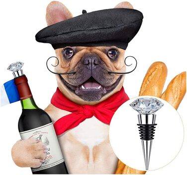 Металевих пробок для пляшок, порожніх, з цинкового сплаву, набір пробок для винних пляшок, багаторазових, для збереження вина, корок, набір пробок для пляшок, 6 шт.