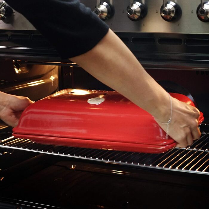 Форма для випікання багетів 39 x 24 x 12,5 см, бордова Emile Henry