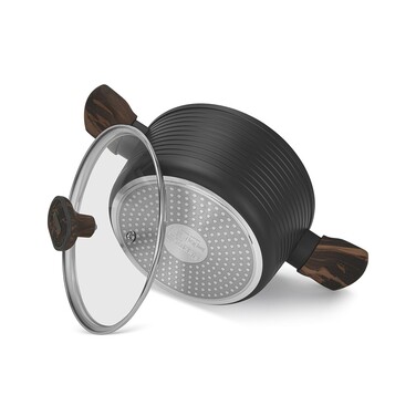 Каструля зі скляною кришкою 20 см 2,6 л CUISINE Fissman