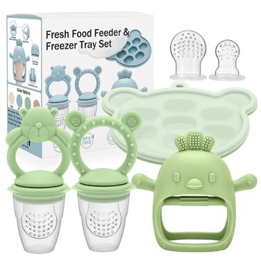 Набір силкіконових ніблерів для дітей 2 шт. CLDY