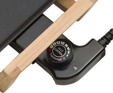 Электрический настольный гриль Bestron, гриль-пластина plancha/teppanyaki с антипригарным покрытием, удовольствие от гриля до 10 человек, удлиненная поверхность для гриля, 2 000 Вт, цвет черный (XXL)