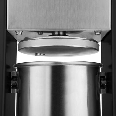 Професійна машина для наповнення ковбас Zelsius з нержавіючої сталі (3 літри, срібло) чотири різні труби для наповнення, наповнювач для ковбас, прес для ковбас, ковбасна машина з 2-швидкісним редуктором, вентиляційним клапаном і рукояткою