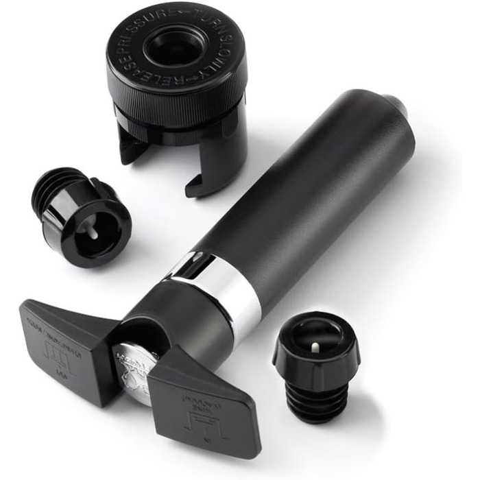 Вакуумна помпа з пробками, набір 4 предмети Peugeot