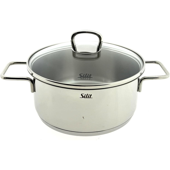 Набір каструль зі скляними кришками, 6 предмети Alicante Silit