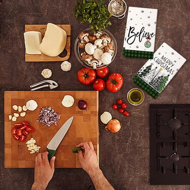 Набір з 2 різдвяних кухонних рушників 60 х 40 см Xmas 1 Yaclonq