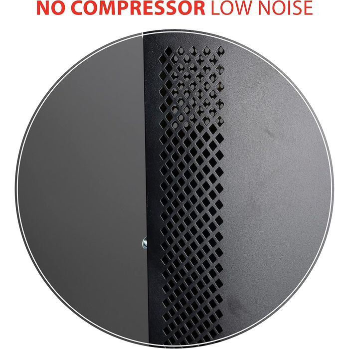 Винний холодильник до 18 пляшок чорний alpina