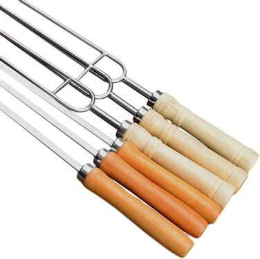 Набір шампурів для гриля 42 см, 6 предметів Sayago