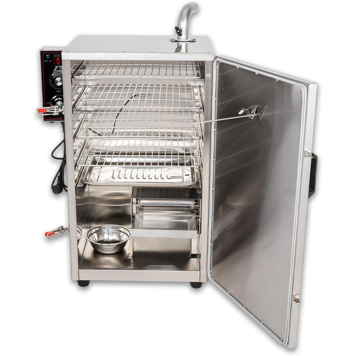 Електрична коптильня з нержавіючої сталі з термоізоляцією Beeketal