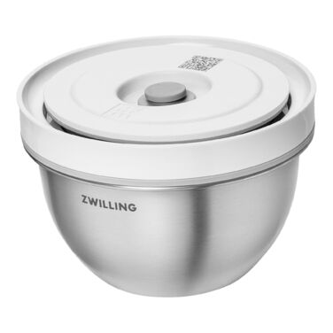 Миска з вакуумною кришкою 12 см, нержавіюча сталь Fresh & Save Zwilling