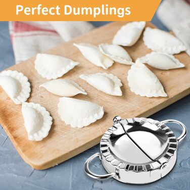 Приладка для вареників з 2 предметів з нержавіючої сталі Unvtap