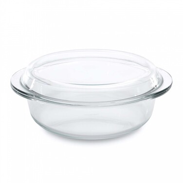 Форма для запікання з кришкою BergHOFF, скляна, 30 х 26,5 см, 3,0 л