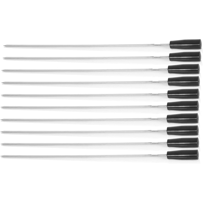 Шампури для барбекю з нержавіючої сталі 10 шт. 54 см. BBQ-Toro