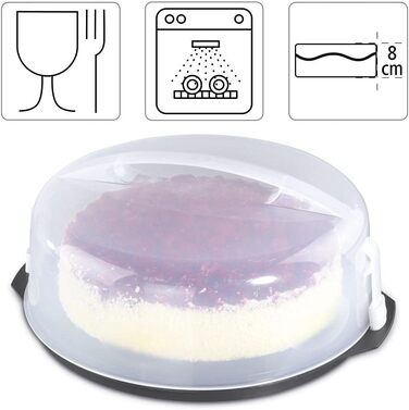 Контейнер для тортов переносной 35 x 31 x 14 см Xavax