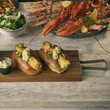 Доска для подачи 50*15 см, с металлической ручкой, Acacia Wood, GenWare