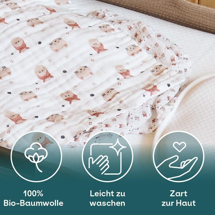 Набір із 6 рушників для дітей 30 х 30 см KOALA BABYCARE