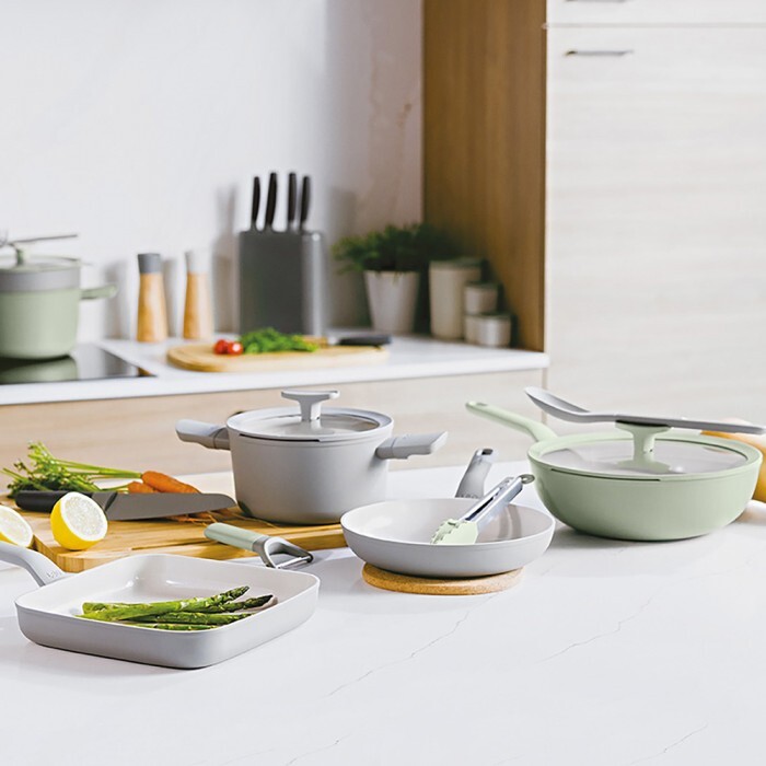 Кастрюля с антипригарным покрытием BergHOFF LEO BALANCE SAGE, диам. 24 см, 5,5 л