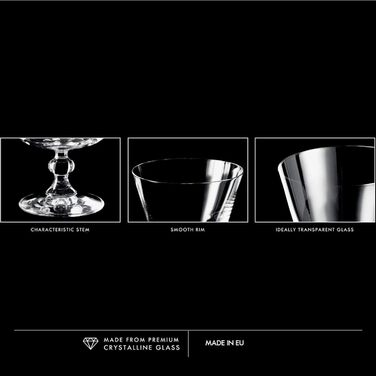 Набор креманок для мороженого 6 шт. 380 мл Кросно