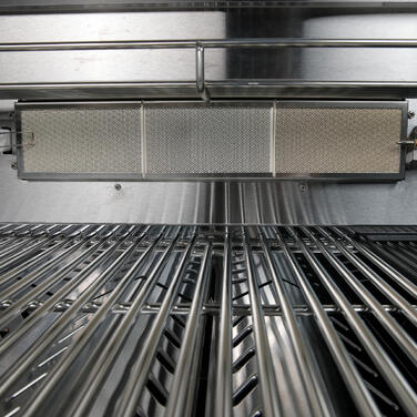 Газовый гриль SANTOS P-618, с боковой и задней горелкой, нержавеющая сталь 900327 Код: 010948