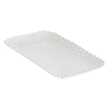 Поднос прямоугольный La Porcellana Bianca MOMENTI, фарфор, 20 х 13 см