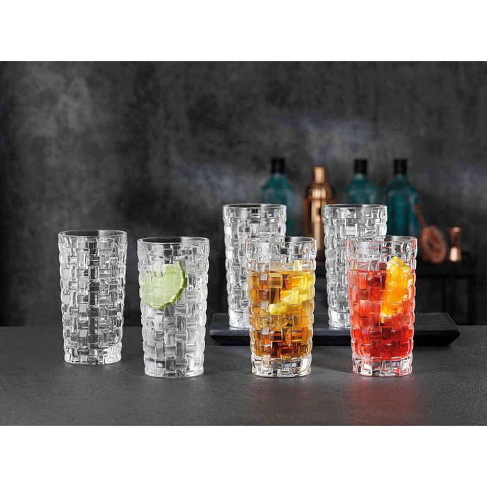 Набір склянок для лонгдрінків 0,4 л, 6 предметів, Bossa Nova Nachtmann