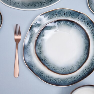 Набір Fissman з 2-х тарілок GALACTICA 26 см порцеляна (13630)