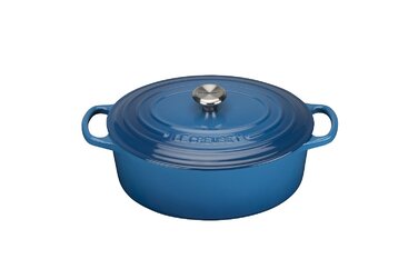 Гусятница / жаровня 25 см, синій Le Creuset