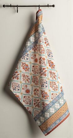 Набір із 3 багатоцільових кухонних рушників Барних рушників День подяки/Різдво (50 см x 70 см) (20 римських рушників, 50 x 70 см (набір із 3 шт.)), 39 Hermine Noel