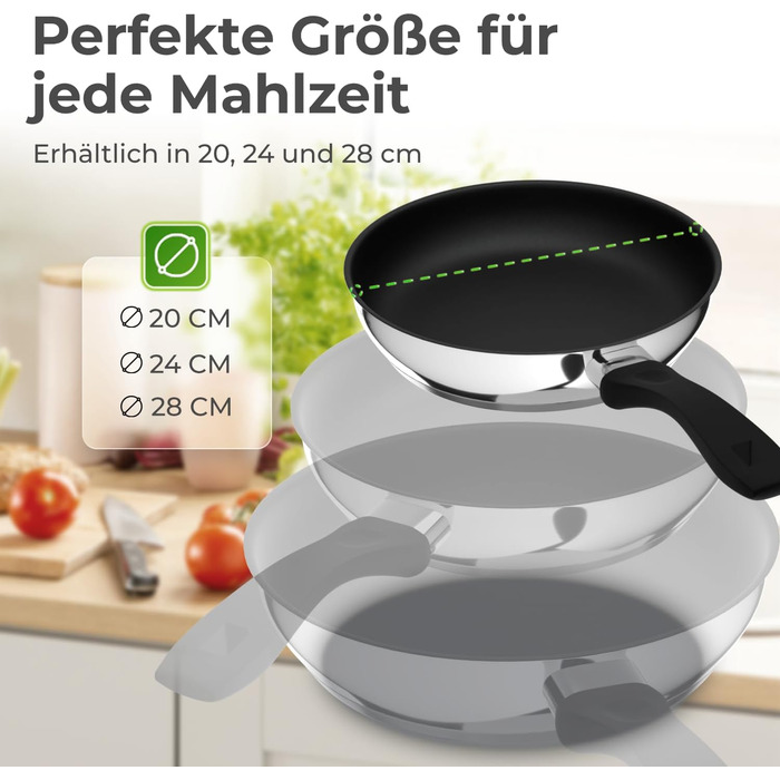 Профессиональная cковорода 20 см Klamer