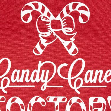 Набір кухонних рушників DII для святкового використання, різдвяні рушники для випічки, приготування їжі та розваг, 18&quot x 28&quot, Tree Farm, 2 шт. (цукеркова тростина)