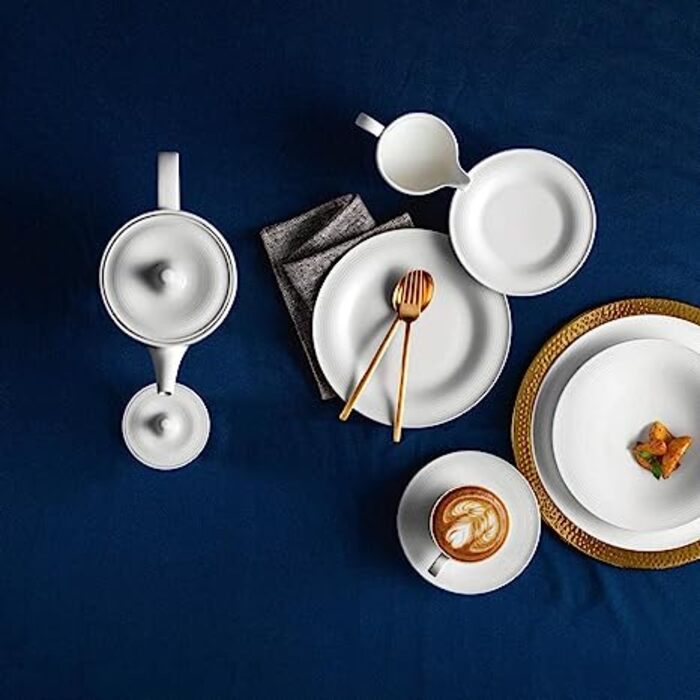 Набір столового посуду 12 предметів Beat White Seltmann Weiden