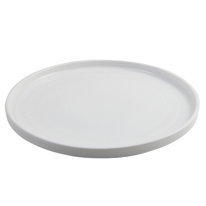 Тарілка презентаційна 25*2.2 см із низьким вертикальним бортом, Incise Porcelain Lustre, GenWare