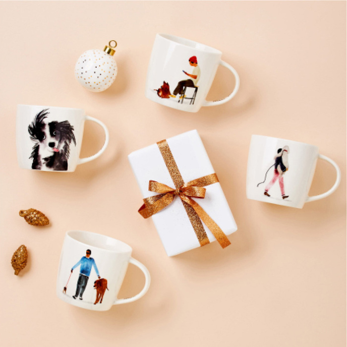 Кухоль Maxwell & Williams BEST FURRY FRIENDS Hair, порцеляна, 400 мл