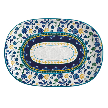 Блюдо сервірувальне Maxwell & Williams RHAPSODY BLUE, порцеляна, 40 х 28 см