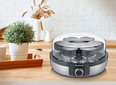 Йогуртниця на 7 порційних баночок по 150 мл, JG 3521 Severin