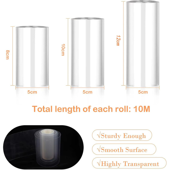 Фольга для торта 3 шт 8/10/12 см UKOFEW