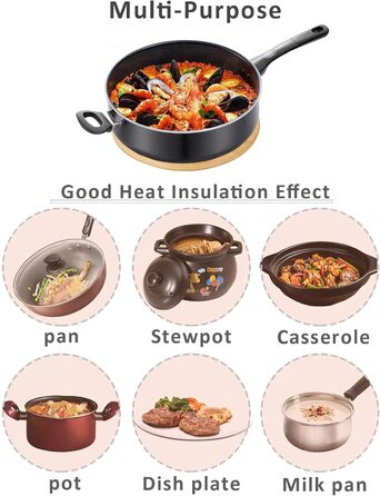 Термостійка підставка 4 бамбукових conisy