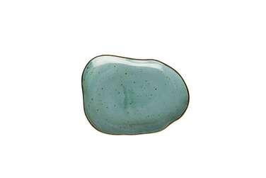 Блюдце Lubiana Stone age decor 17 см бірюзове 4612-6630L