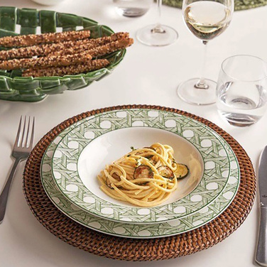 Тарілка обідня La Porcellana Bianca INTRIGO, порцеляна, діам. 27 см